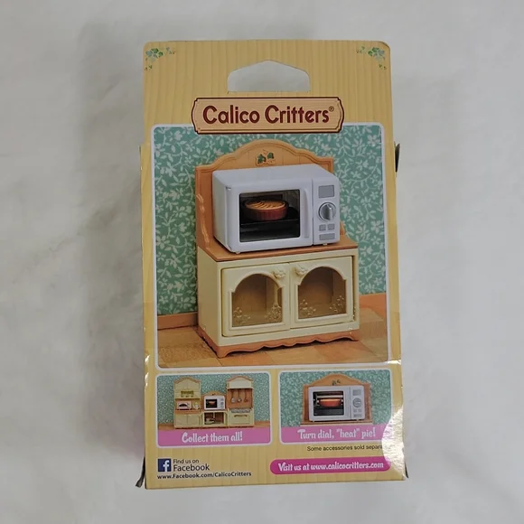 Calico Critters Microwave Cabinet - Picture 4 of 4